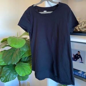 Girl’s Size 14 Black hi-low t-shirt from Old Navy